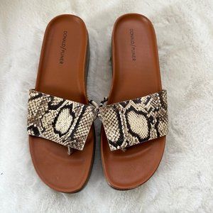 Donald J. Pliner Women's Snake Print Sandals